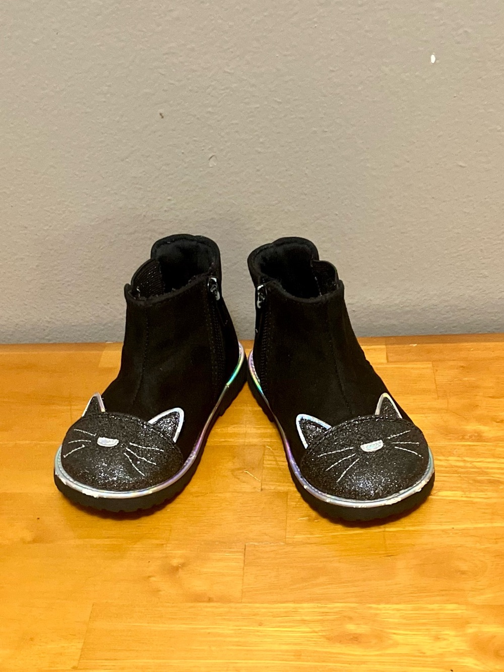 Tucker + Tate Katalina Ankle Boots, Black - Size 7T (VGUC)